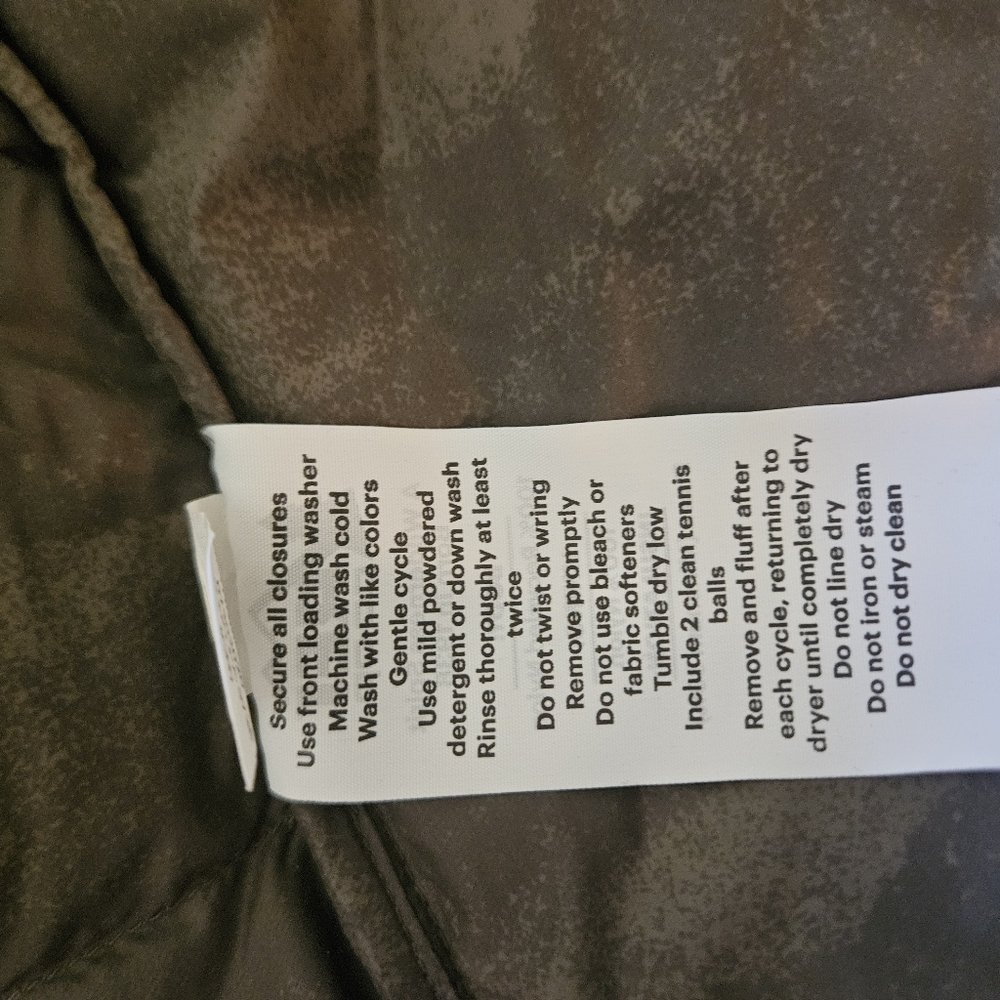 NEW Men's REI Coop Army Green 650 Down Puffer Jacket XL Regular fit - Picture 14 of 16